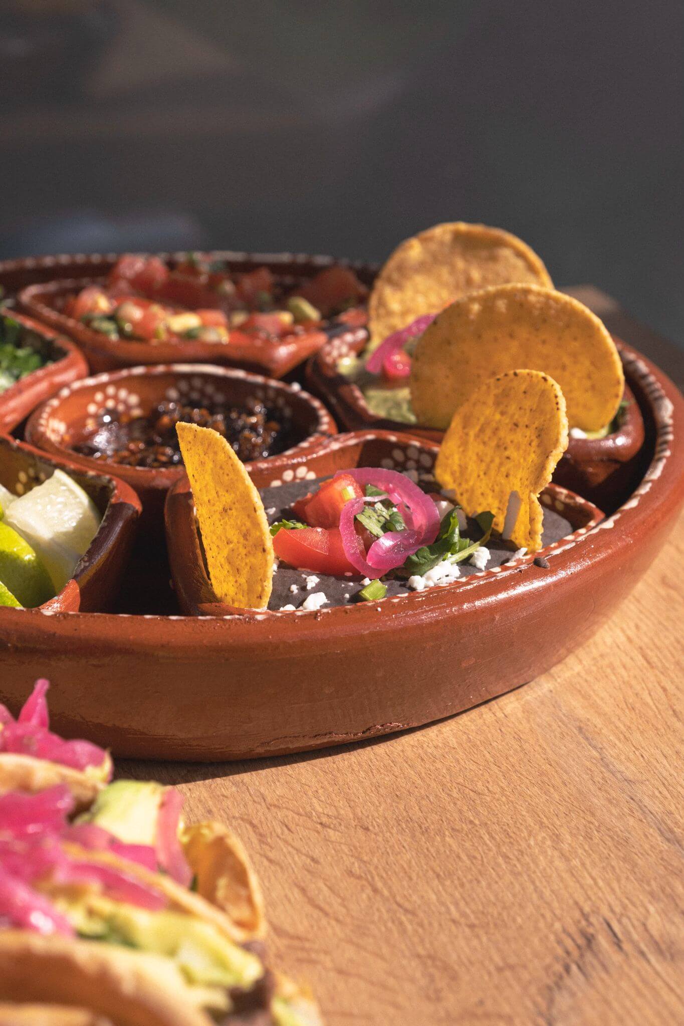 Mexikanische Vorspeisen Hamburg - Molcajete Guacamole Café Mexico Eimsbüttel