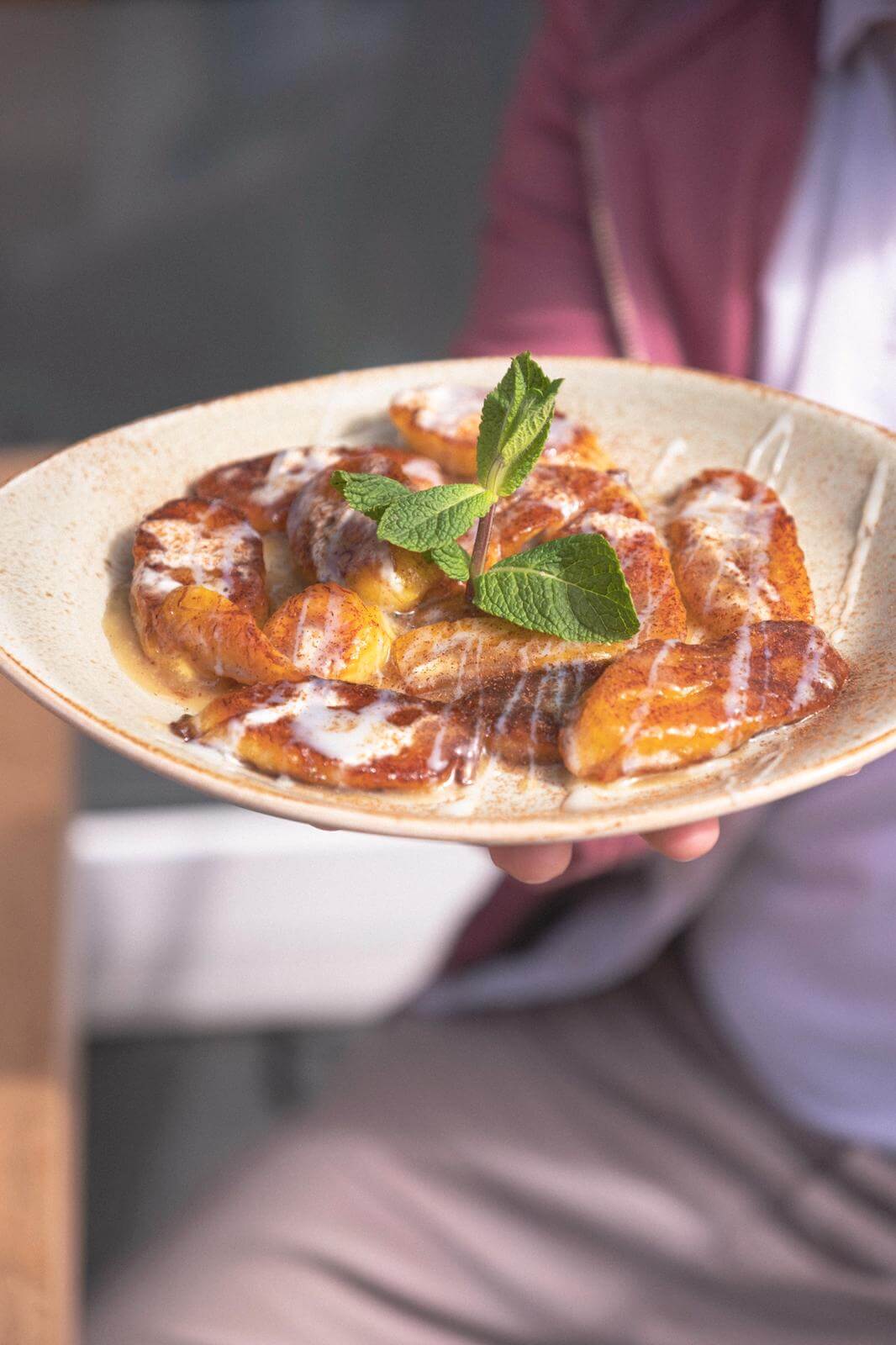 Mexikanisches Dessert Hamburg - Süße Plantains Café Mexico